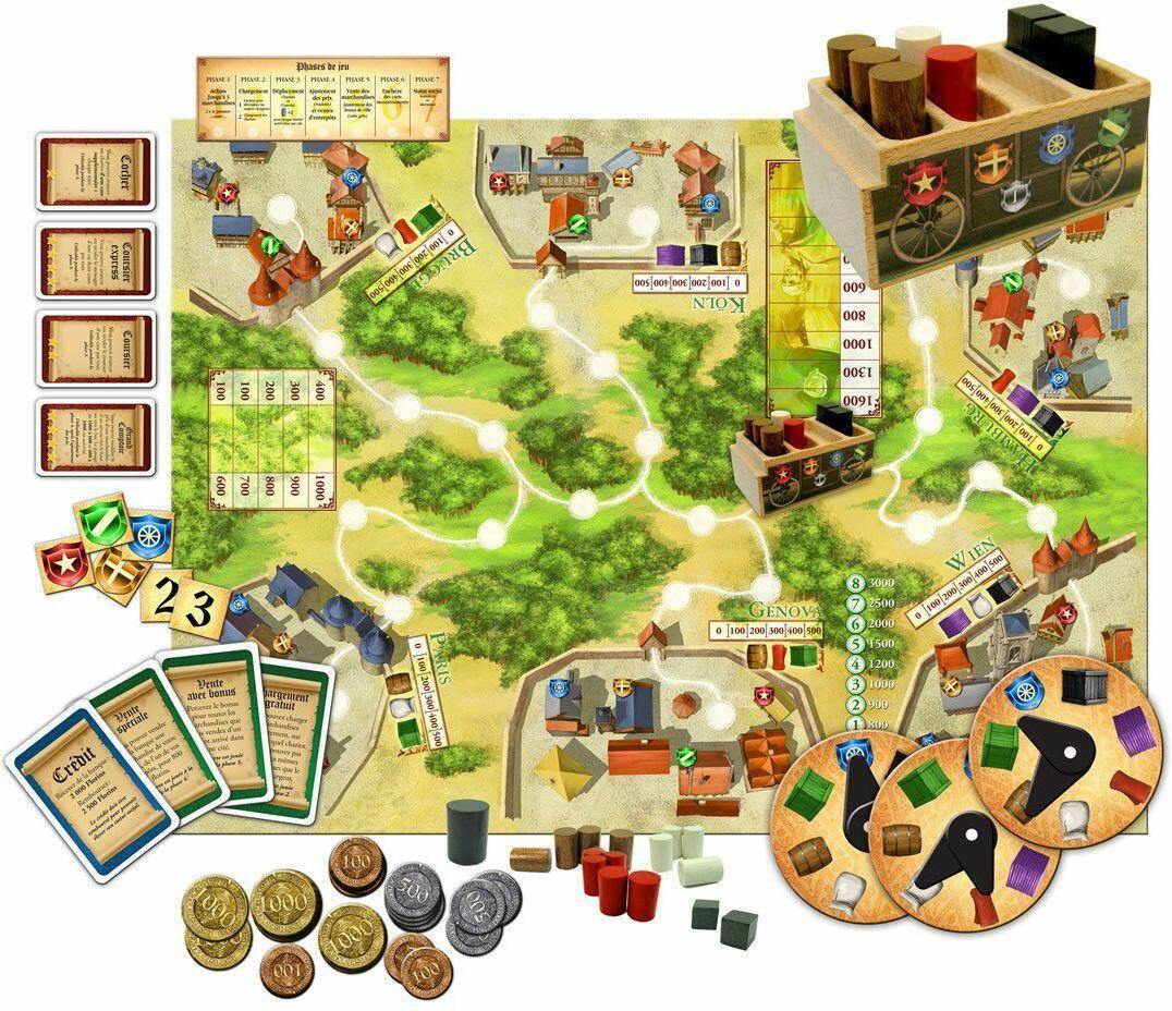 Marchands du Moyen Age Eclate