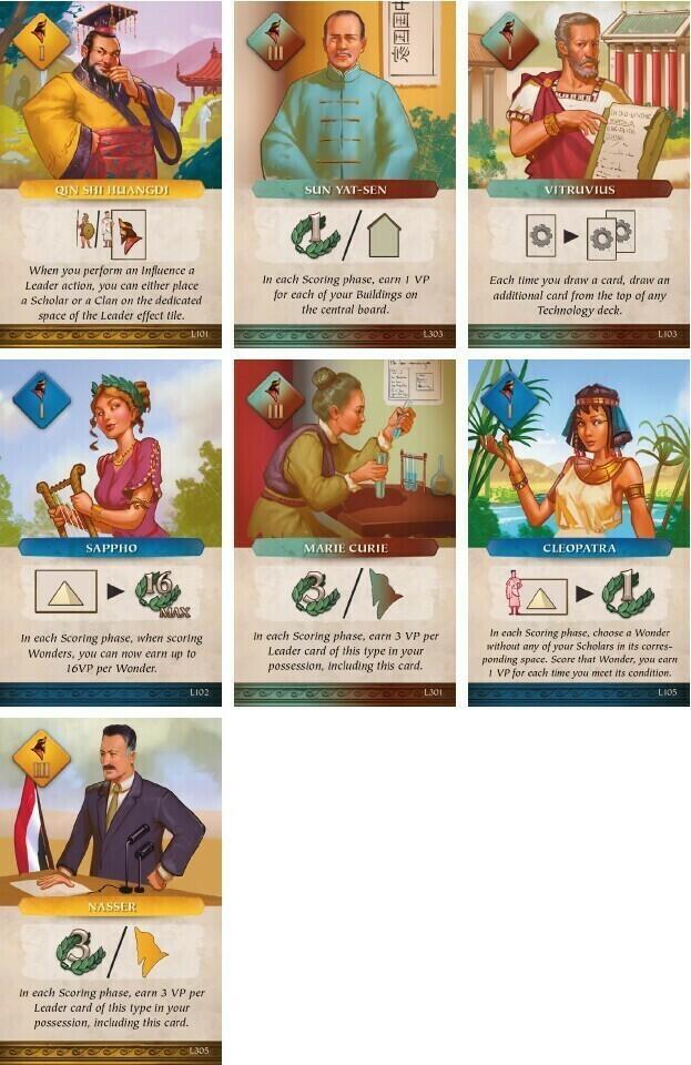 Time of Empires Cartes