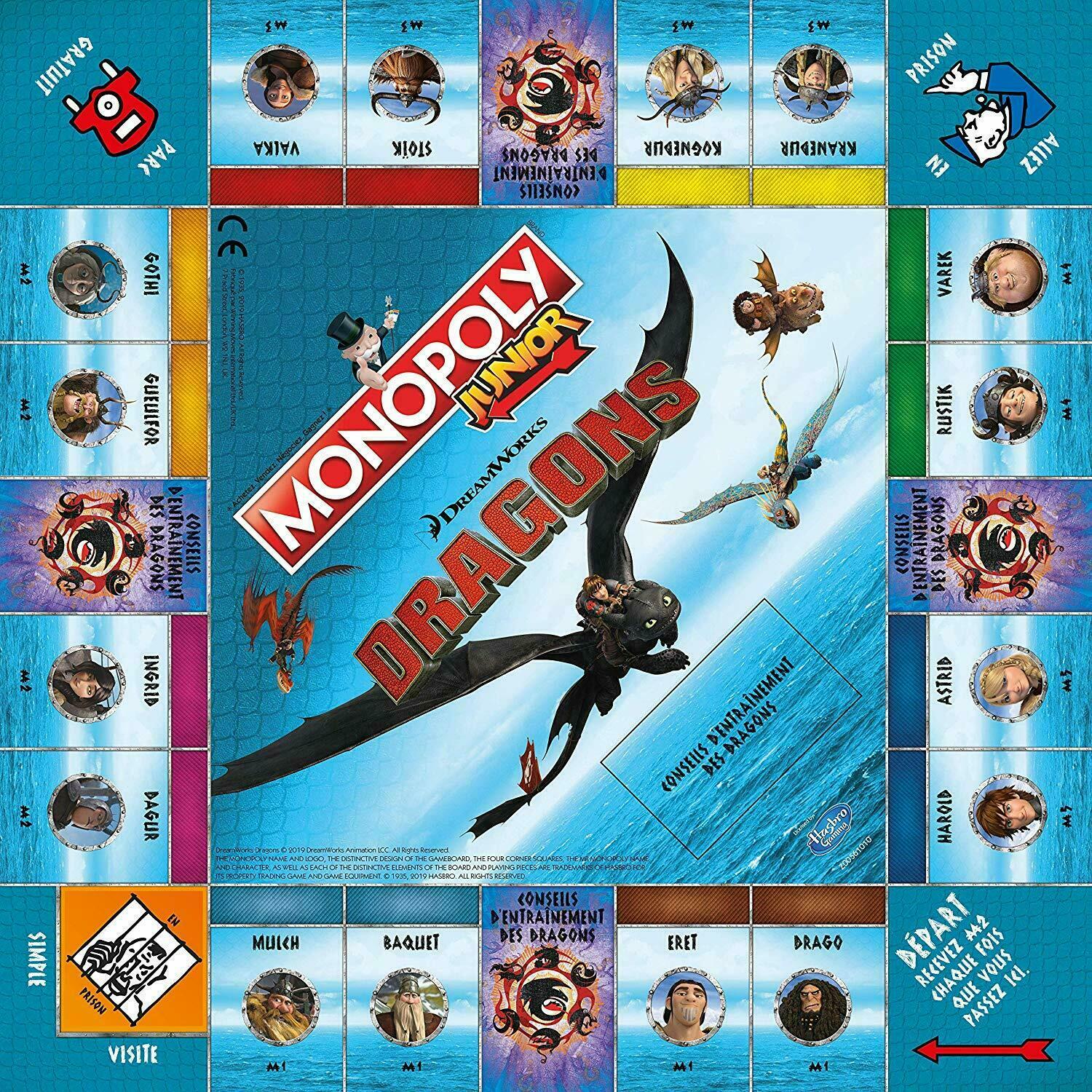 Monopoly: Junior - Dragons Plateau