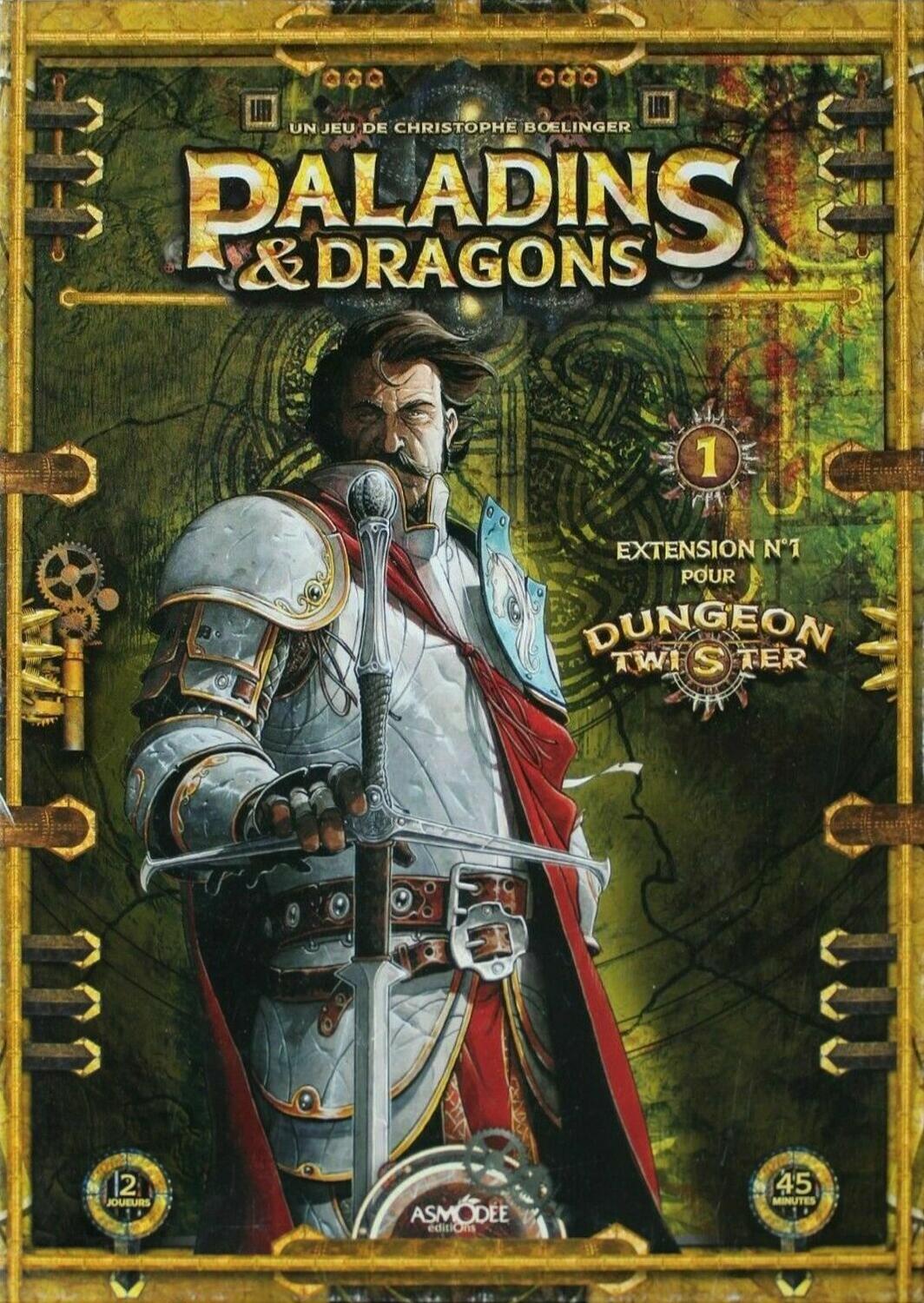 Dungeon Twister: Paladins & Dragons Cover