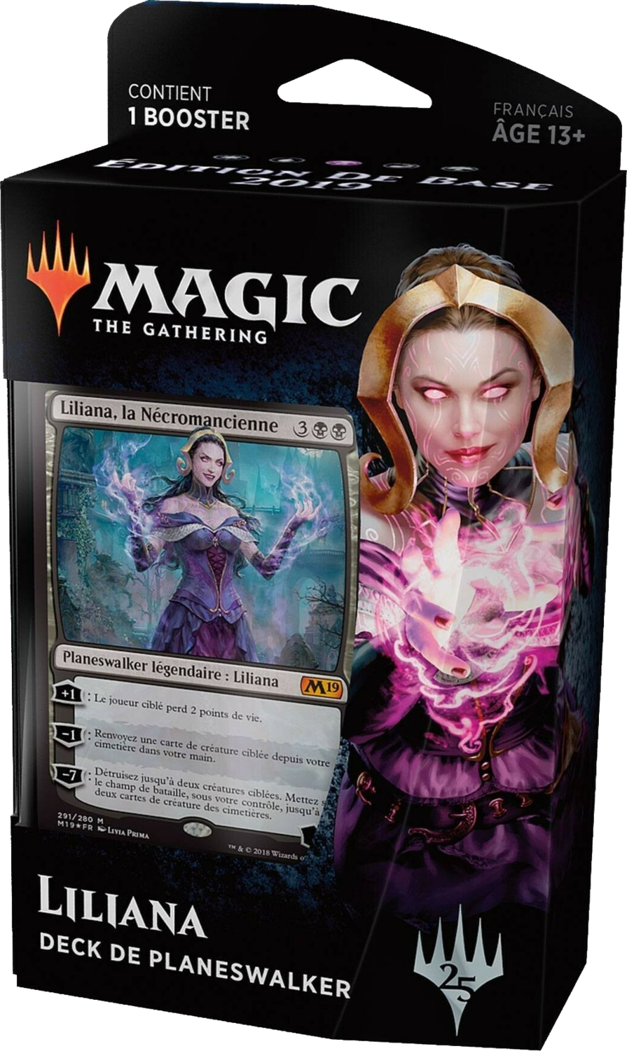 Magic: The Gathering - Édition de Base 2019 - Liliana Cover