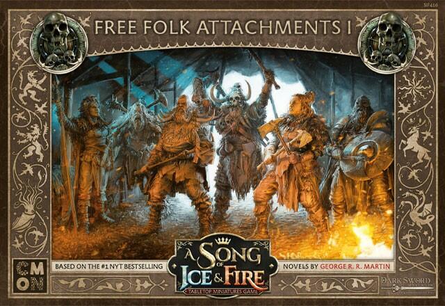 Le Trône de Fer: Le Jeu de Figurines - Attachements du Peuple Libre I Cover