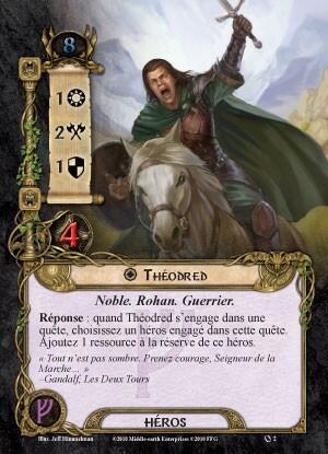 Le Seigneur des Anneaux: Le Jeu de Cartes Carte