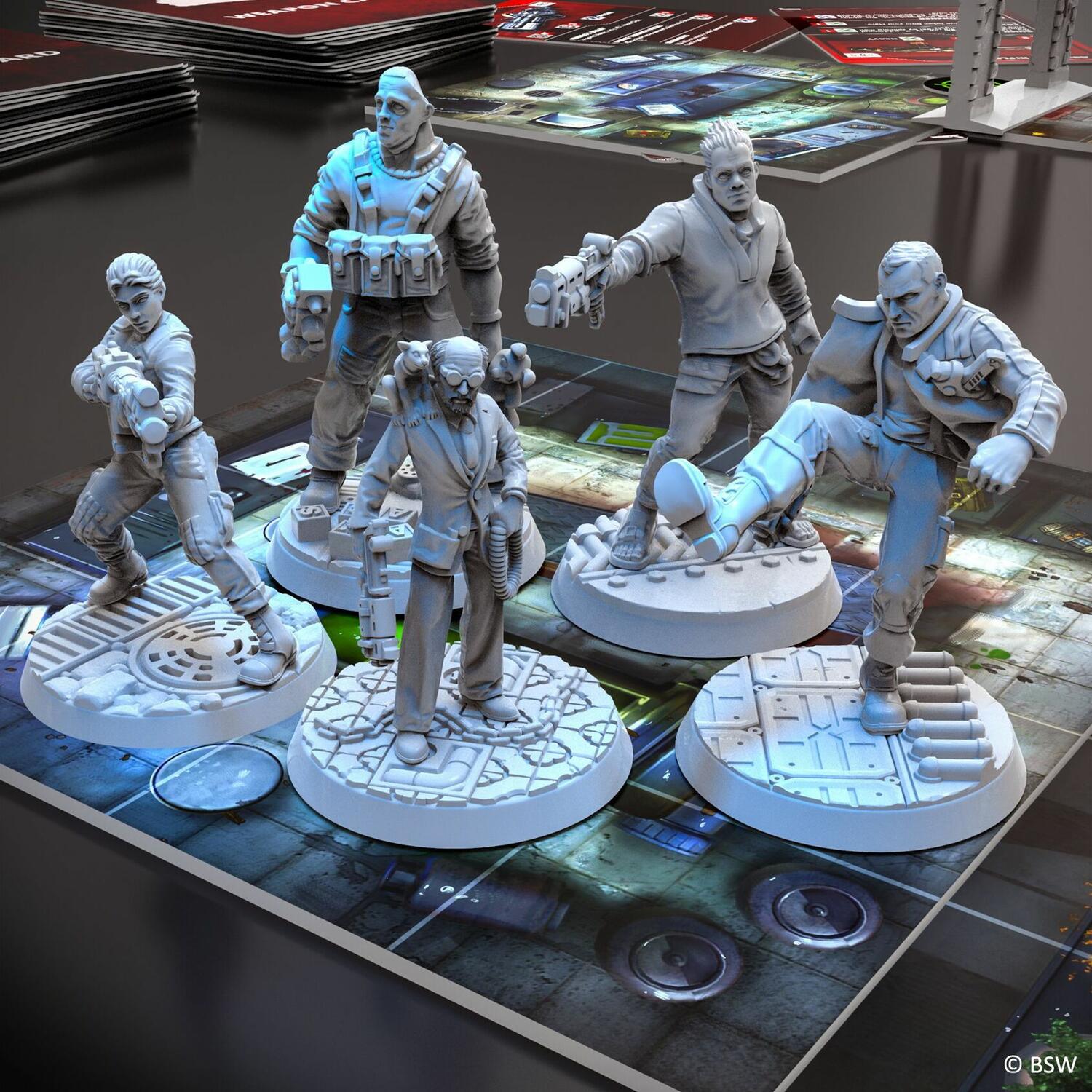 Wolfenstein: Le Jeu de Plateau Figurines