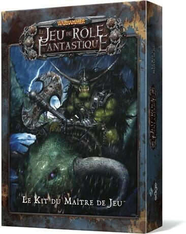 Warhammer: Le Jeu de Rôle Fantastique - Le Kit du Maître de Jeu Cover 3d