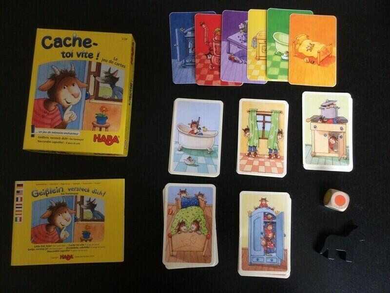 Cache-toi Vite ! Le Jeu de Cartes Eclate
