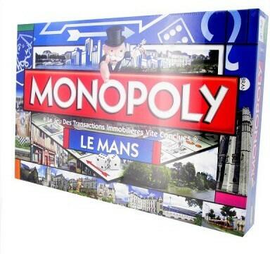Monopoly: Le Mans Cover 3d