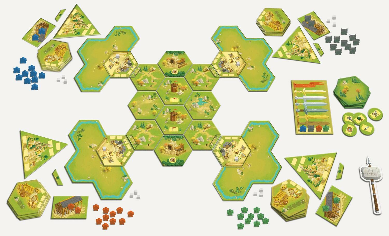 Meeple War Eclate