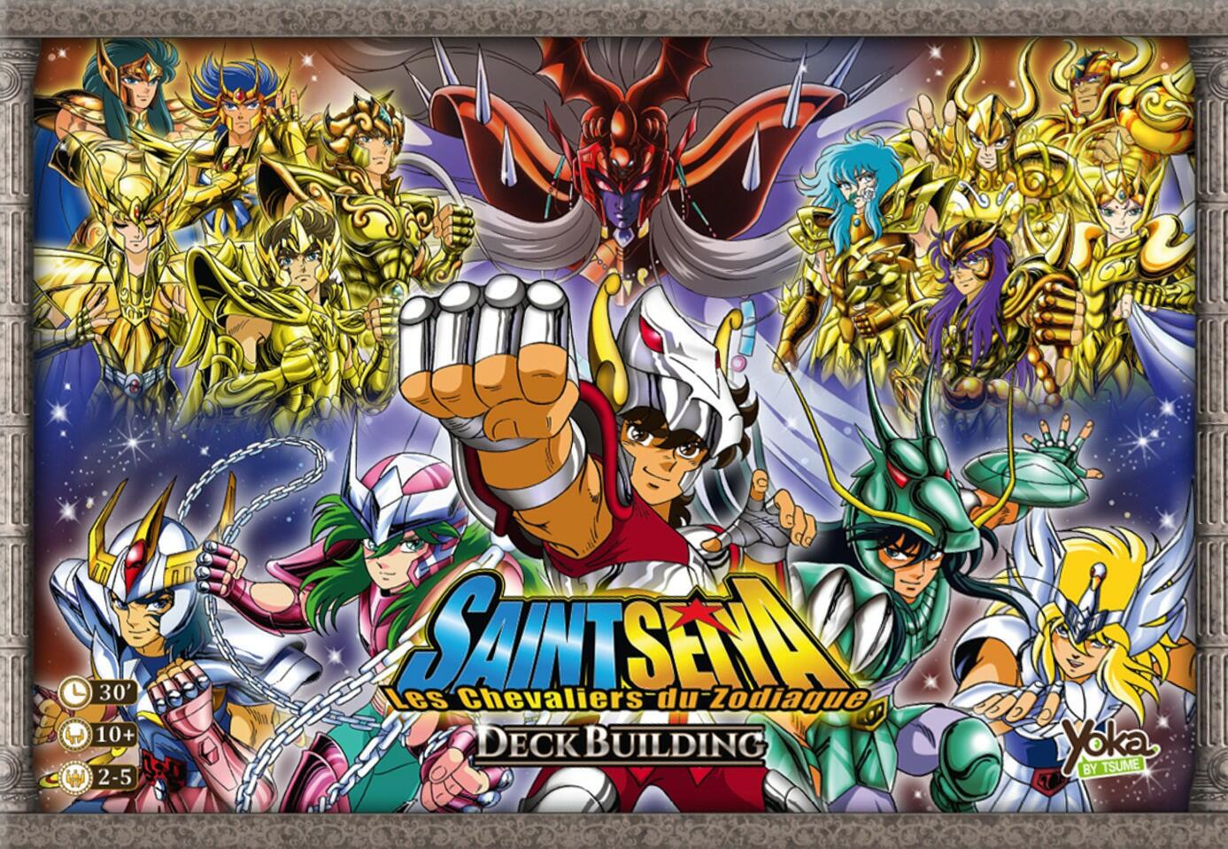 Saint Seiya: Deckbuilding Cover