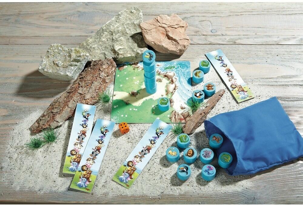 Pyramide d’Animaux: Mémo des Acrobates Eclate