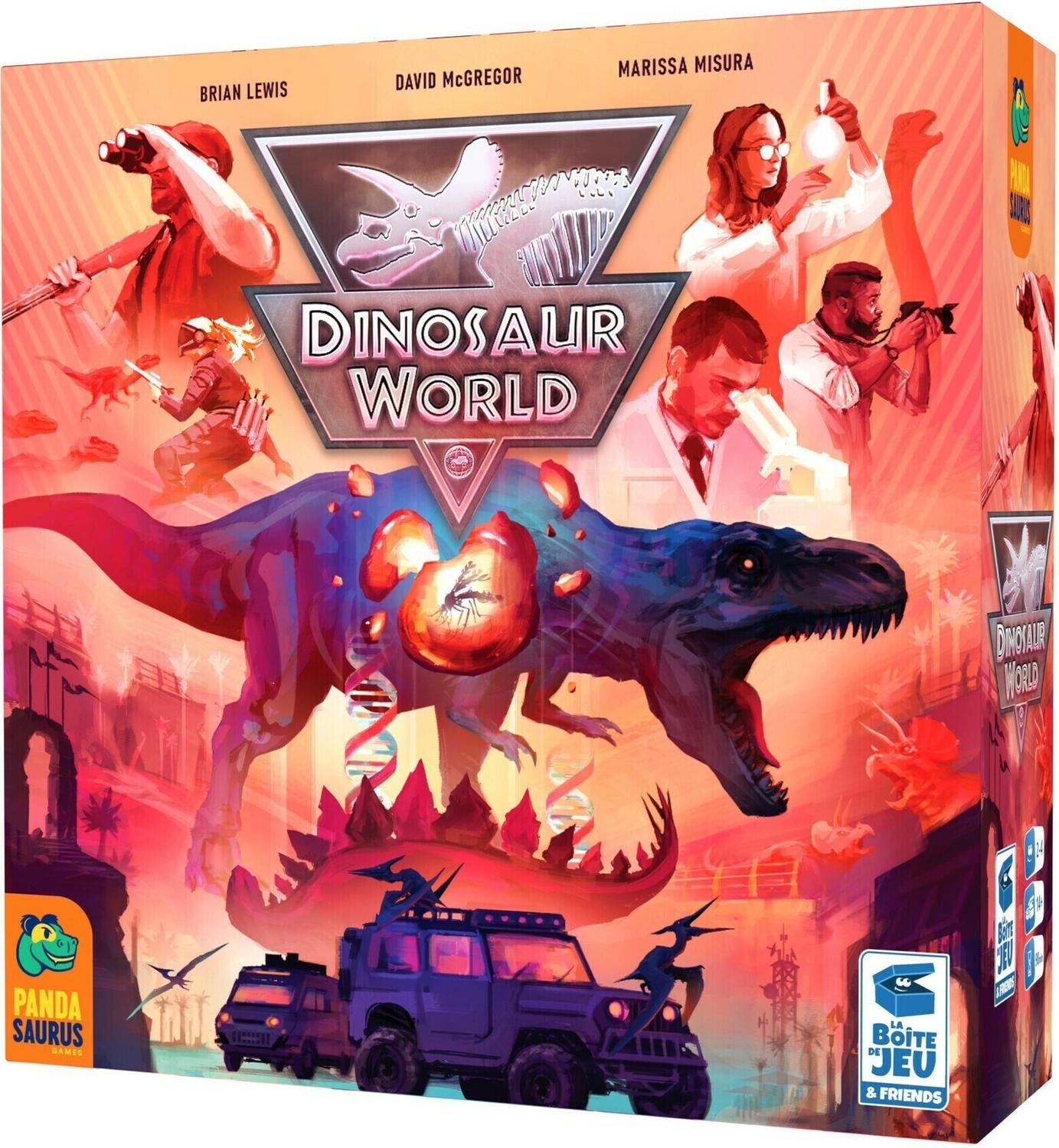 Dinosaur World Cover 3d