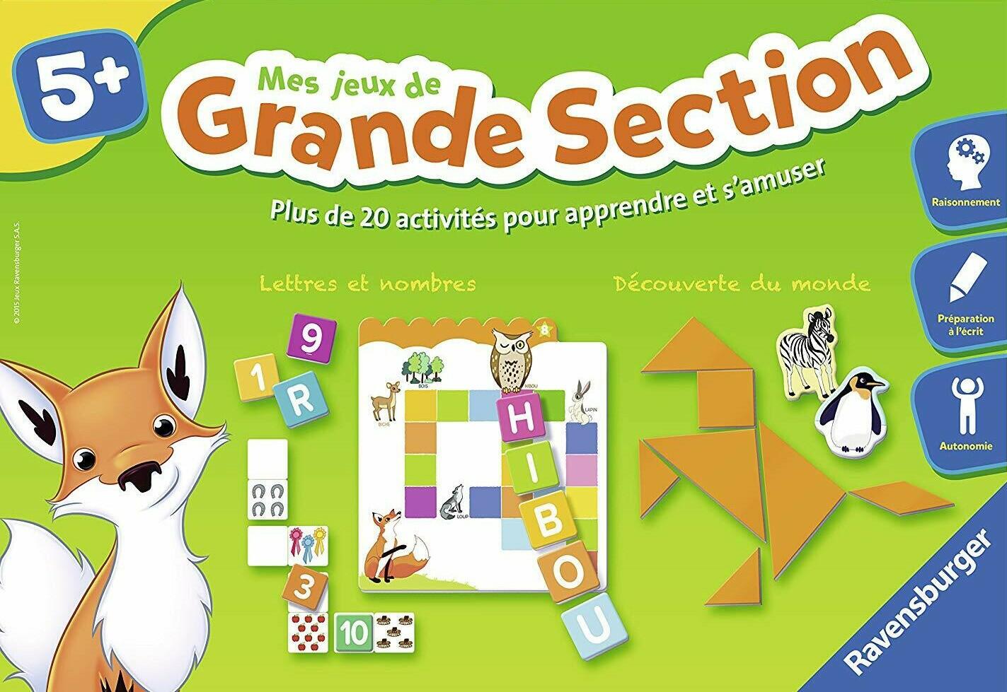 Mes Jeux De Grande Section Cover