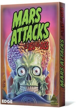 Mars Attacks: Le Jeu de Dés Cover 3d