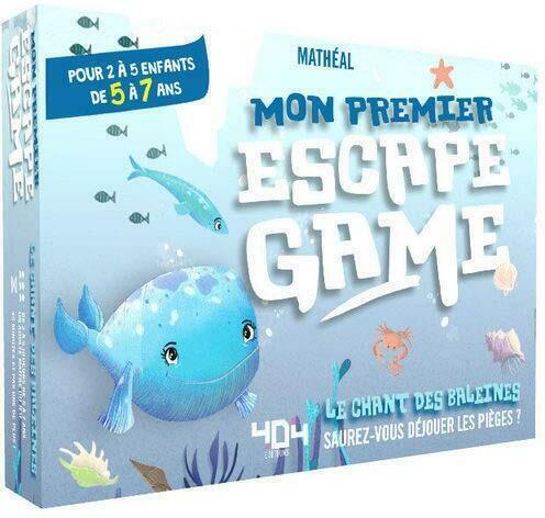 Mon Premier Escape Game: Le Chant des Baleines Cover 3d