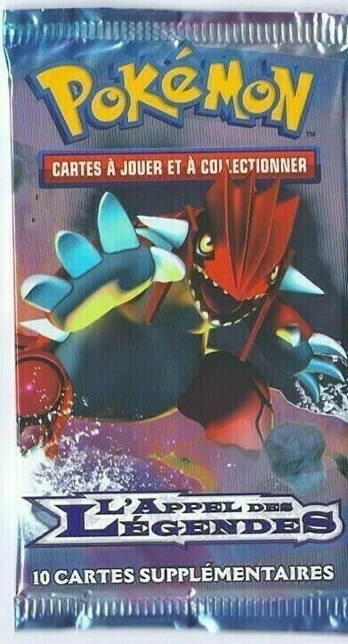 Pokémon: HeartGold & SoulSilver - L'Appel des Légendes - Booster Cover