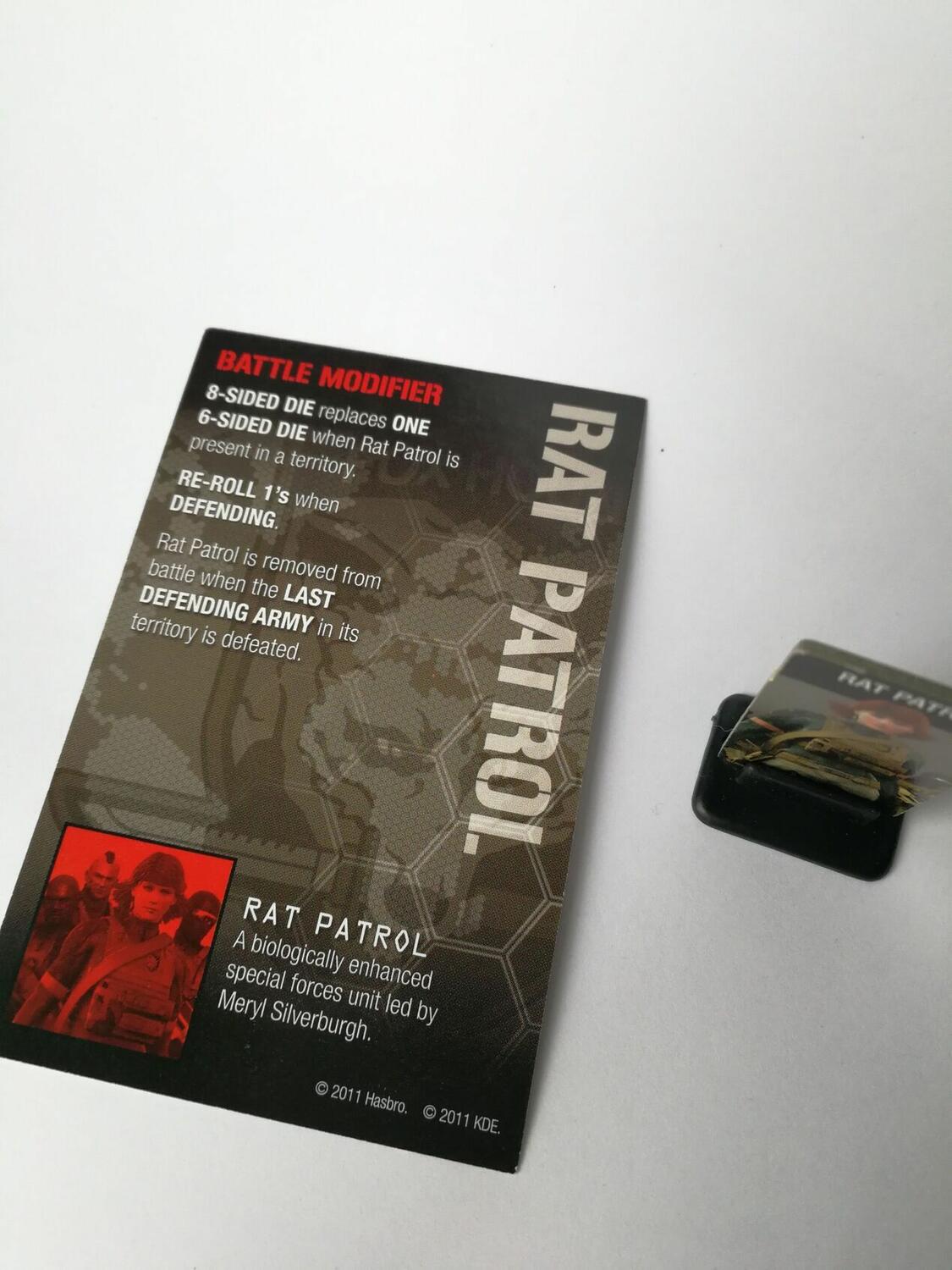 Risk: Metal Gear Solid - Collector's Edition Carte