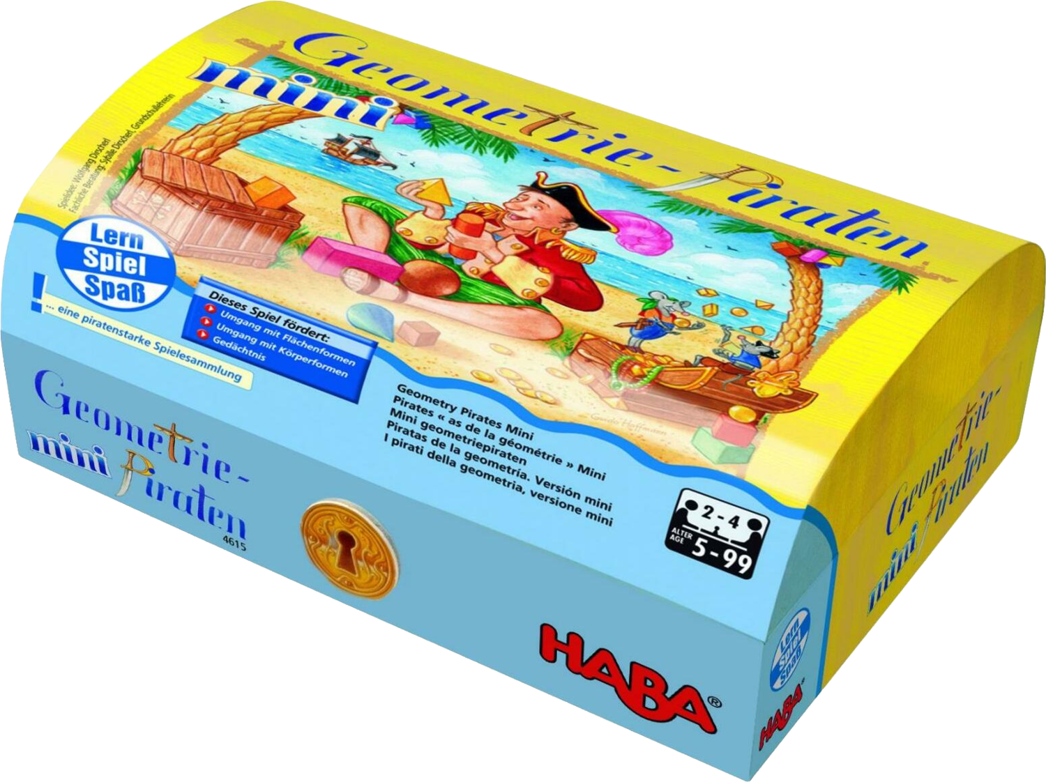 Geometrie-Piraten: Mini Cover Transparent