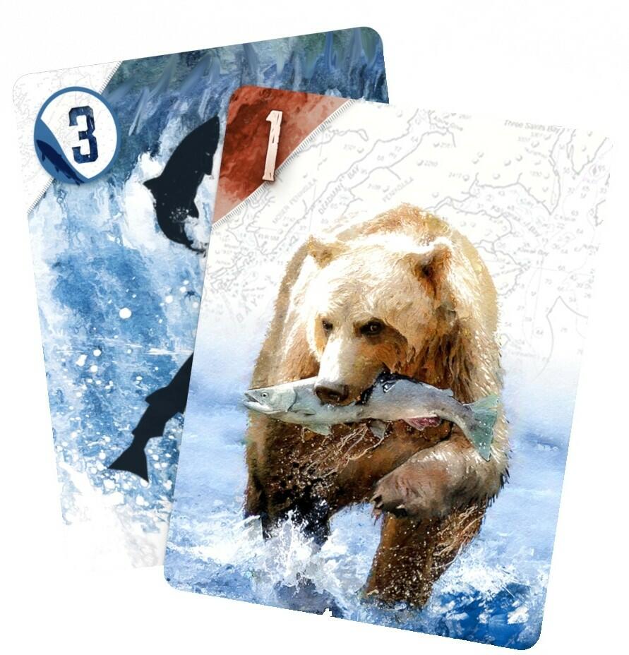 Kodiak: L'Île aux Saumons Cartes