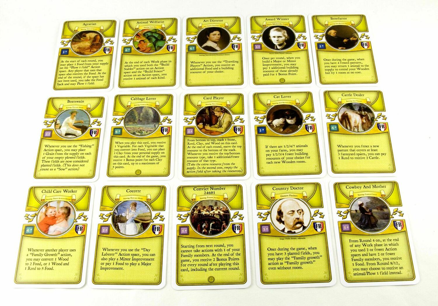Agricola: France Cartes