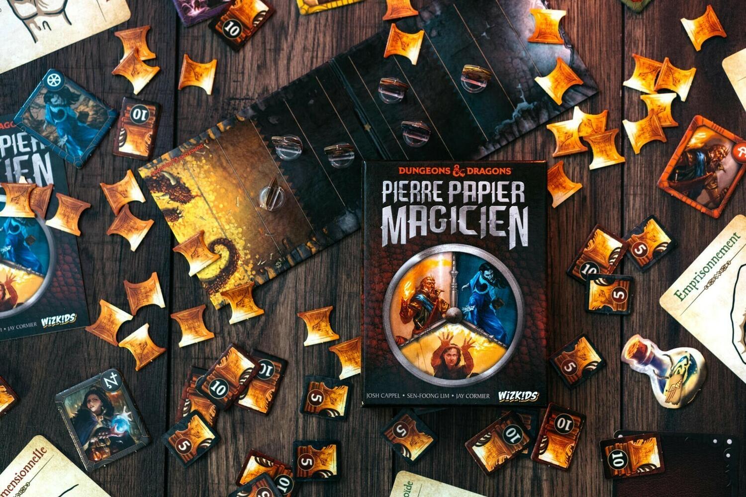 Pierre, Papier, Magicien Eclate