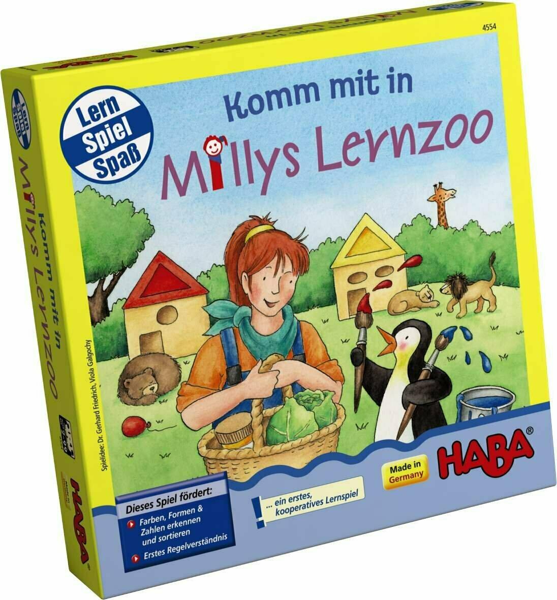 Komm mit in Millys Lernzoo Cover 3d