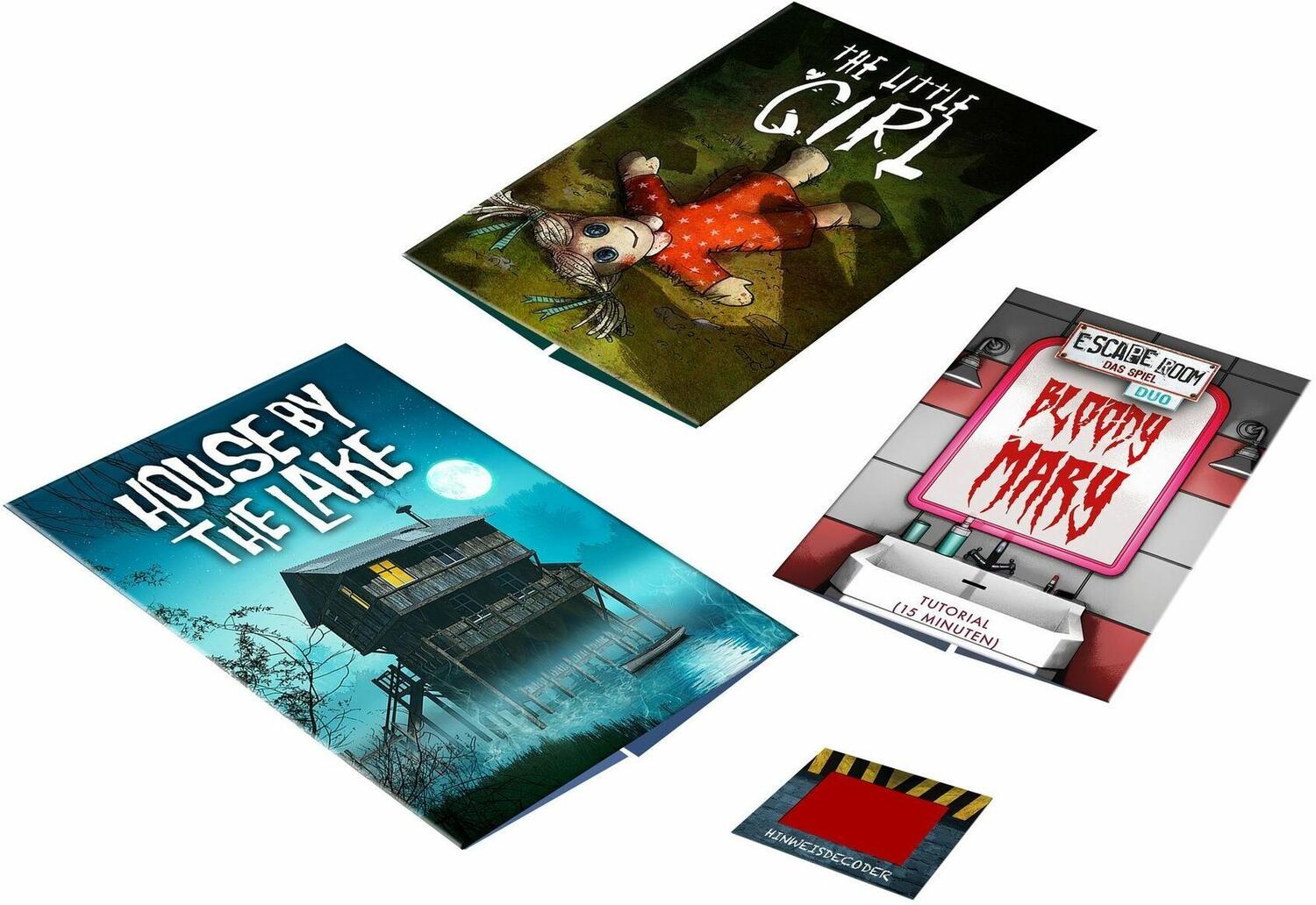 Escape Room: Le Jeu - 2 Joueurs - La Petite Fille/La Maison du Lac Eclate