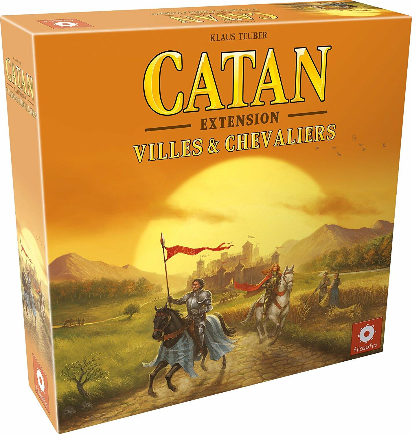 Catane: Villes et Chevaliers Cover 3d