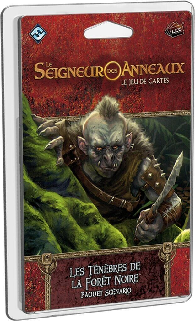 Le Seigneur des Anneaux: Le Jeu de Cartes - Les Ténèbres de la Forêt Noire Cover 3d