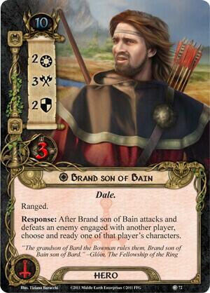 Le Seigneur des Anneaux: Le Jeu de Cartes - Les Collines d'Emyn Muil Carte