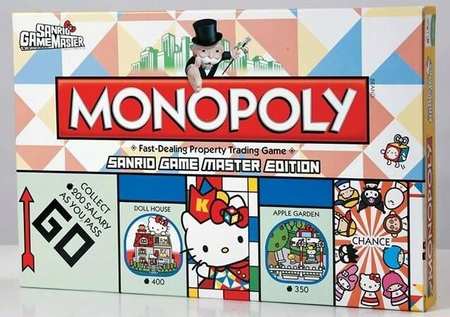 Monopoly: Sanrio Game Master Cover 3d