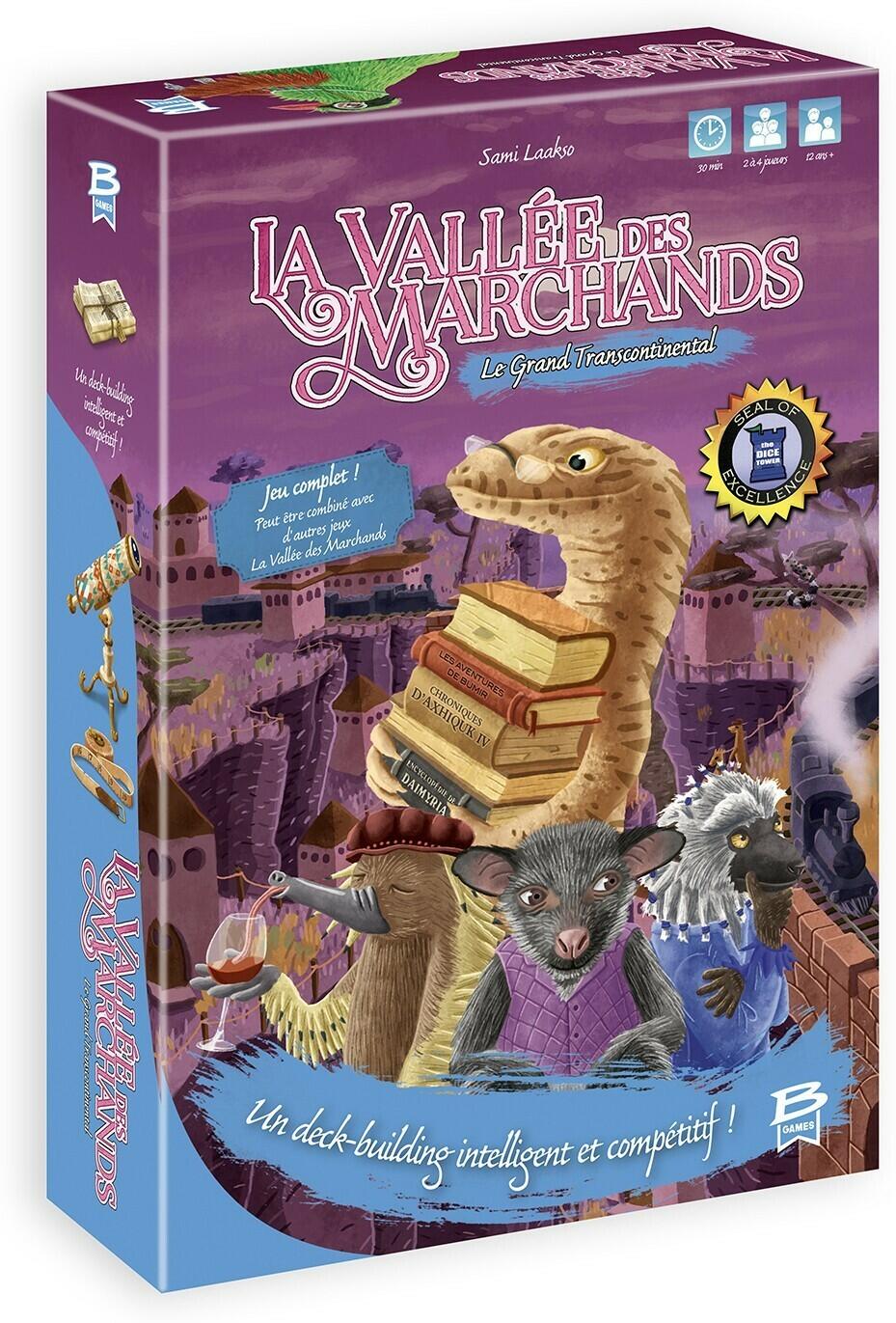 La Vallée des Marchands: Le Grand Transcontinental Cover 3d