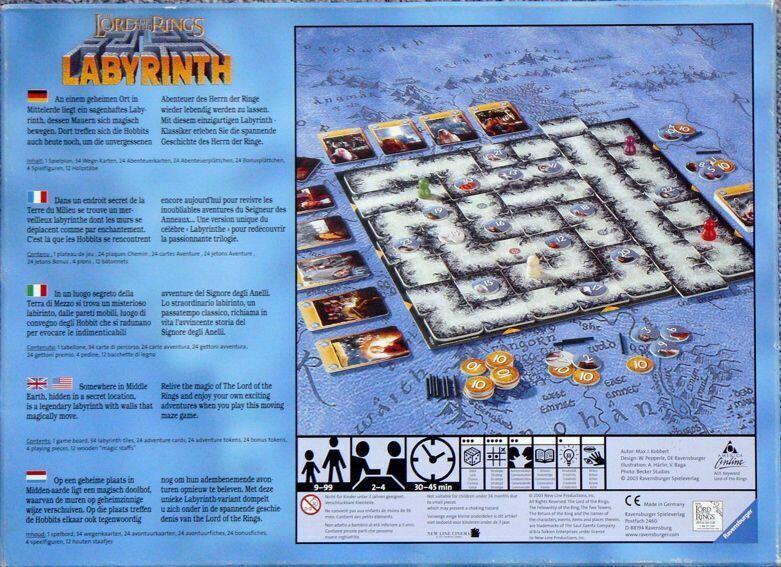 Labyrinth: The Lord of the Rings Back