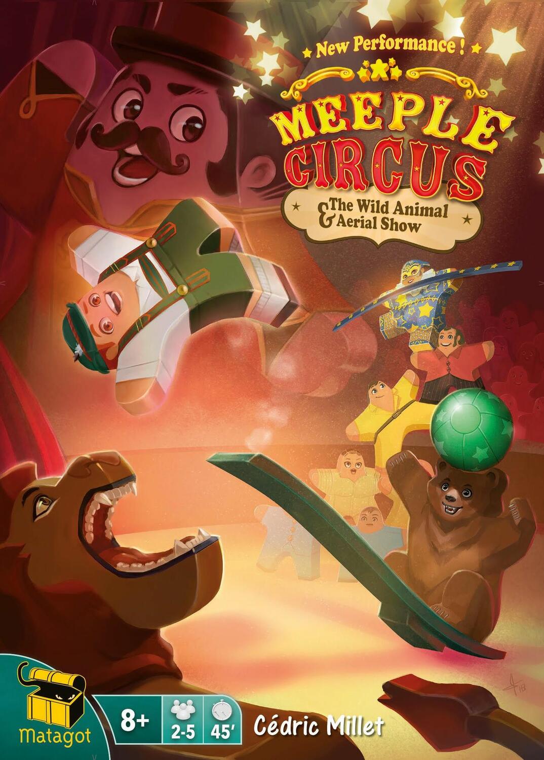 Meeple Circus: The Wild Animal & Aerial Show Cover