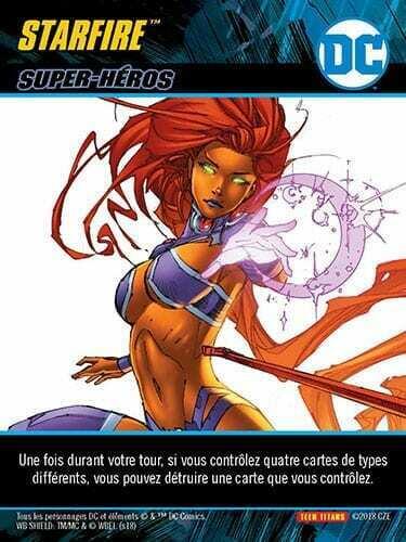 DC Comics: Deck-Building Game - Teen Titans Carte