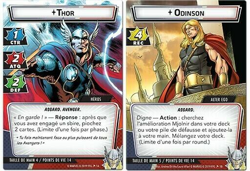 Marvel Champions: Le Jeu de Cartes - Thor Cartes