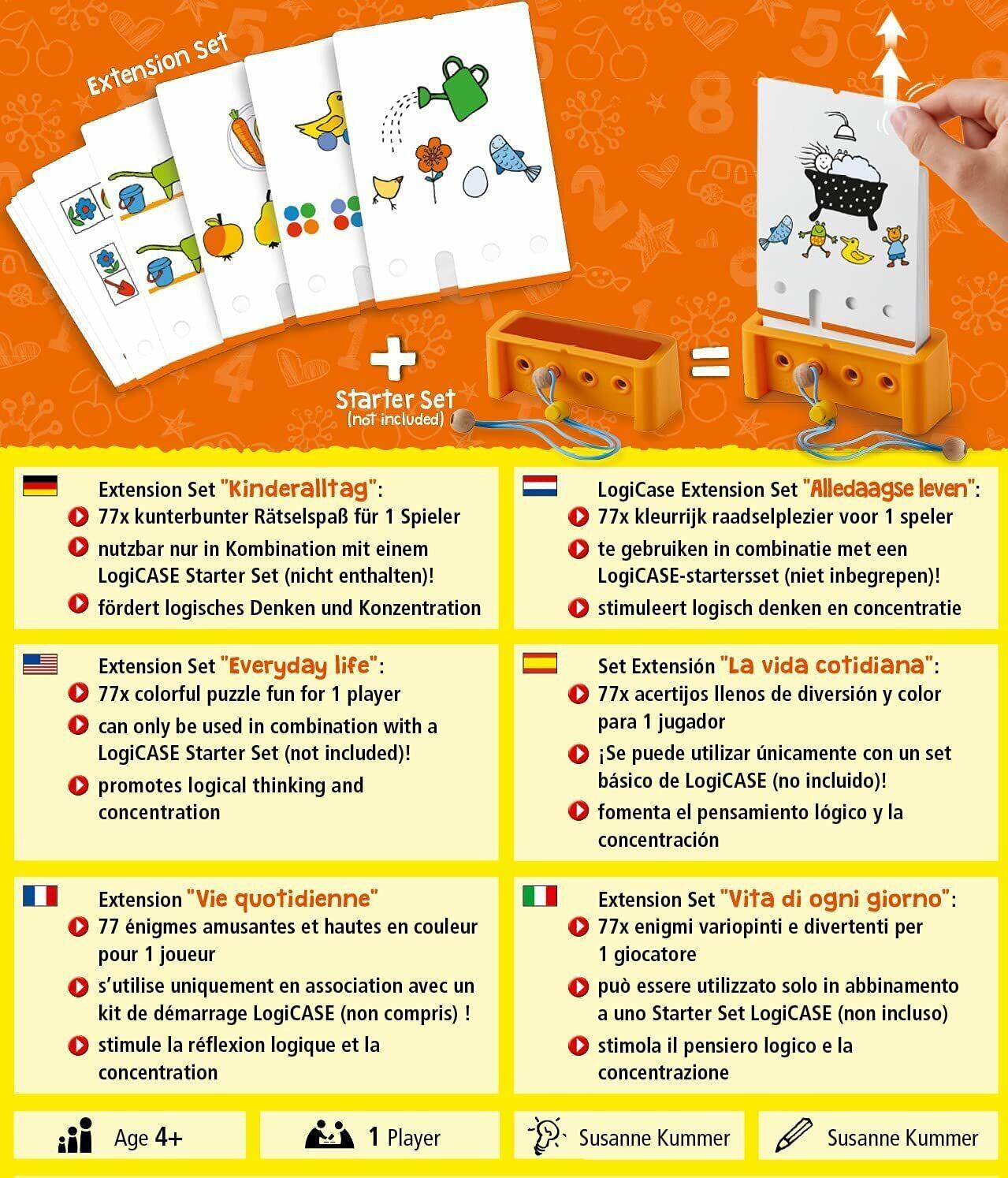 LogiCASE: Extension Set 4+ - Vie Quotidienne Back