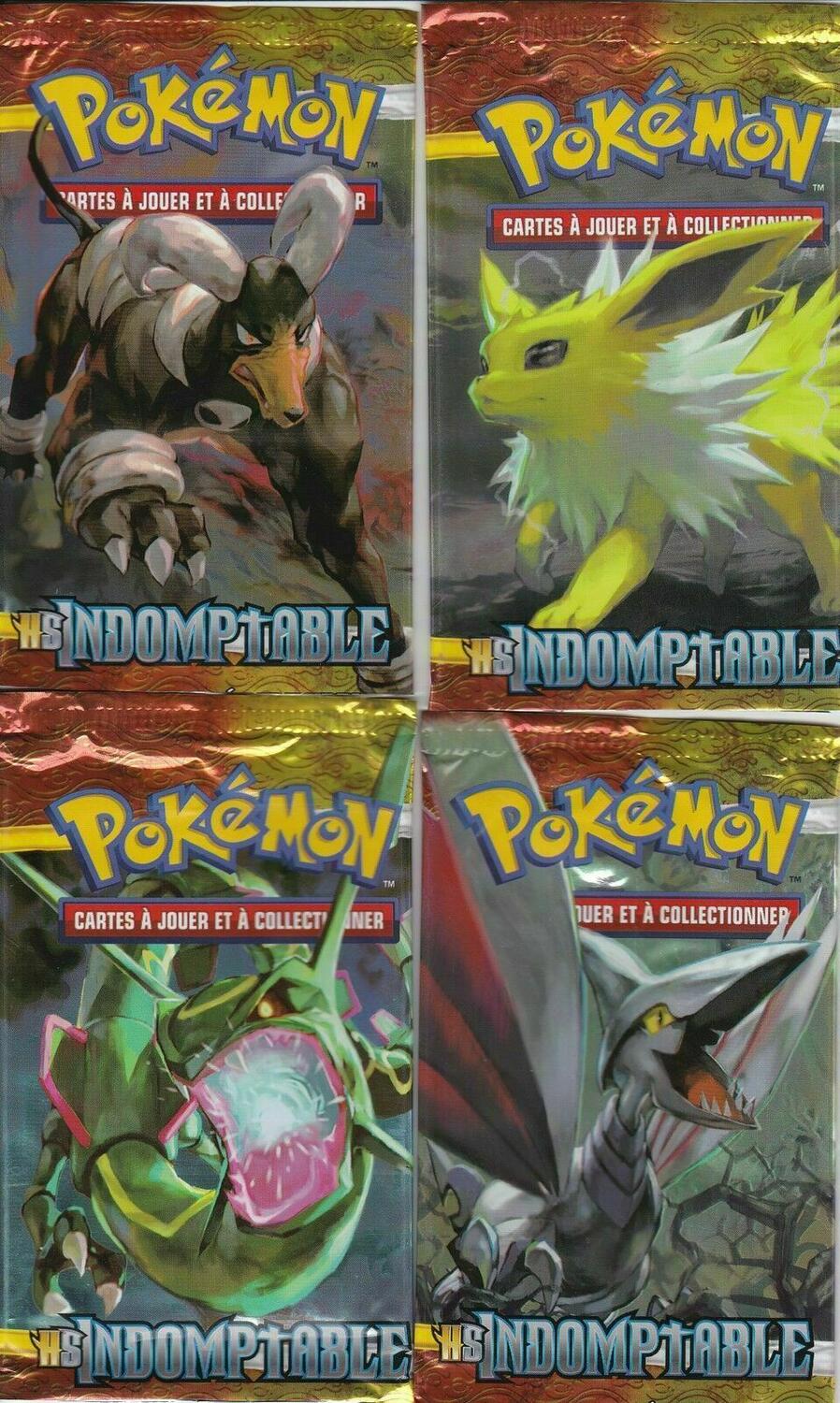 Pokémon: HeartGold & SoulSilver - HS Indomptable - Booster Covers
