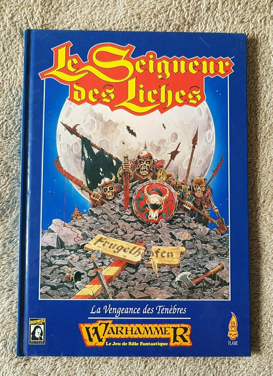 Warhammer: Le Jeu de Rôle Fantastique - Le Seigneur des Liches Cover 3d