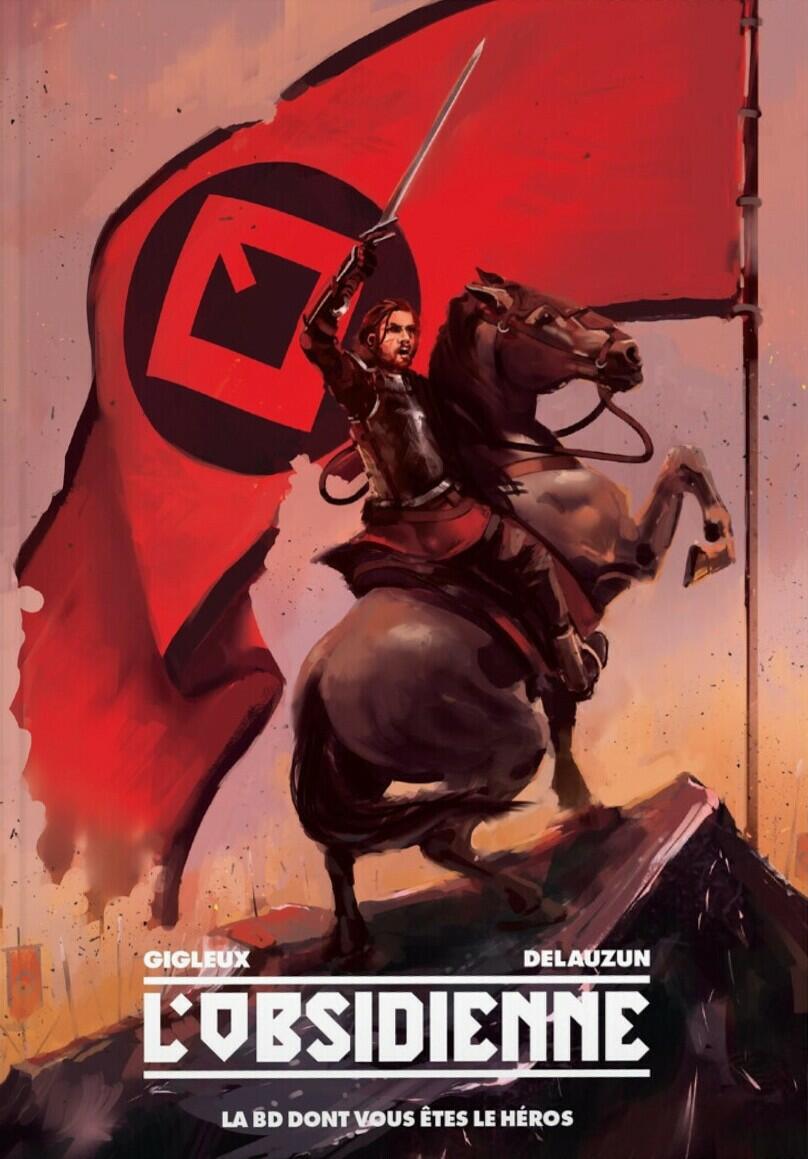 L'Obsidienne: La BD dont vous êtes le Héros Cover