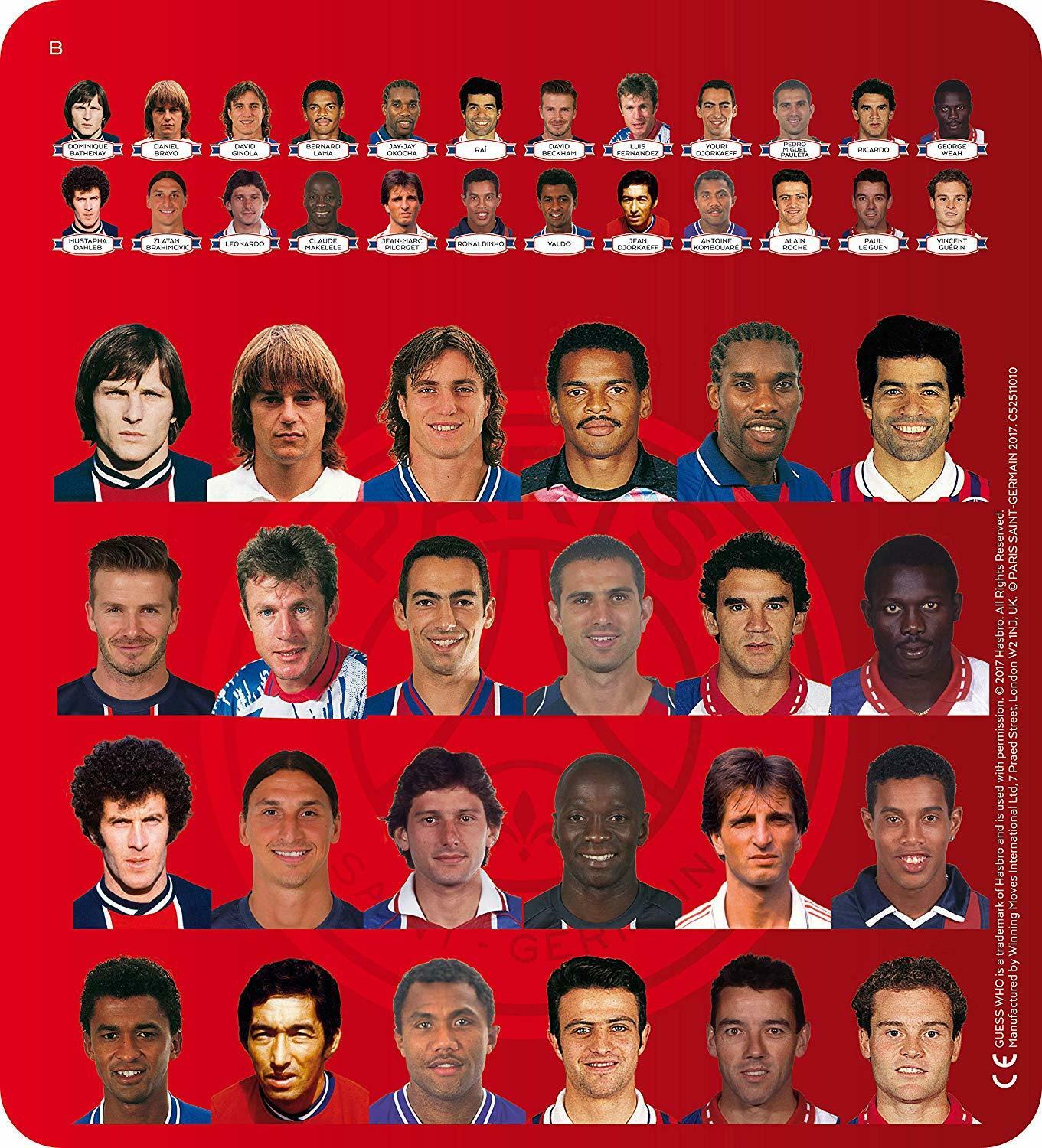 Qui Est-Ce ? Paris Saint-Germain Plateau