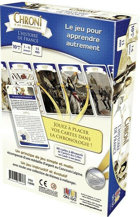 Chroni: L'Histoire de France Back 3d