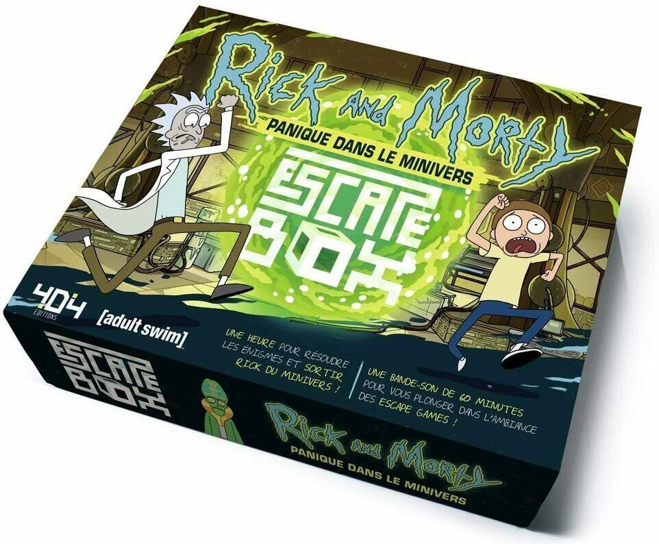 Escape Box: Rick and Morty Cover 3d