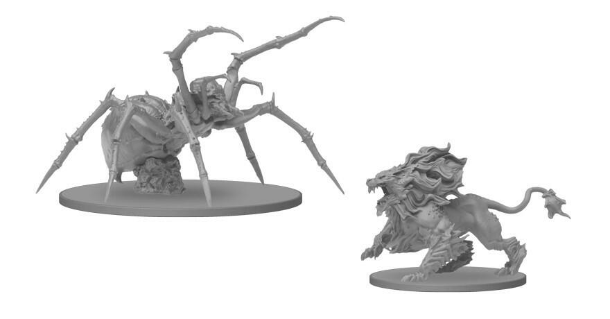 Massive Darkness Figurines