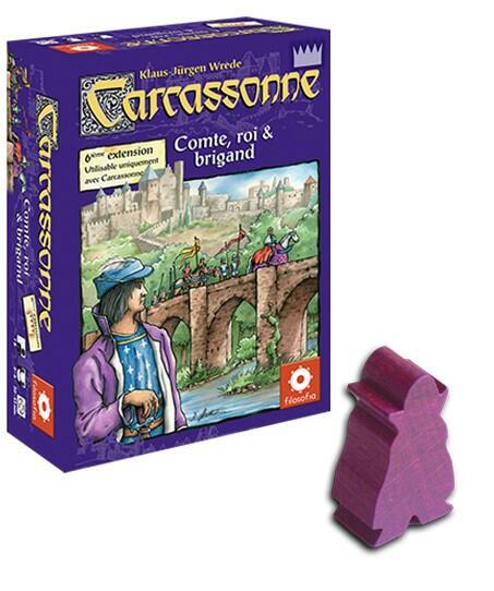Carcassonne: Comte, Roi & Brigand 2011 Eclate
