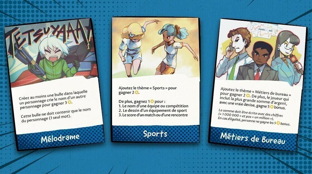 Devenez Mangaka Cartes