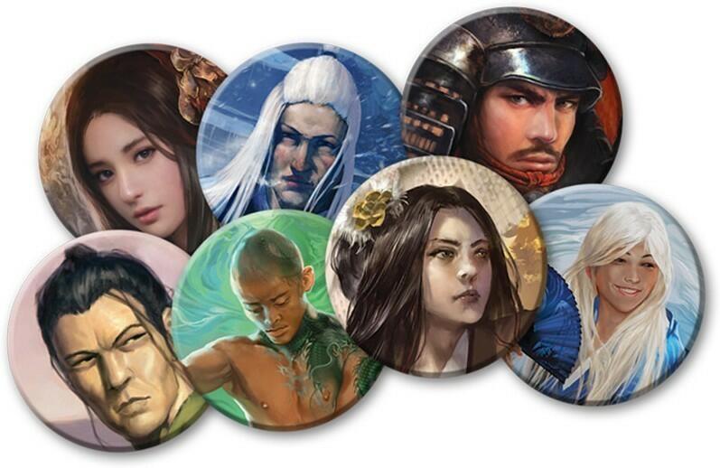 La Légende des Cinq Anneaux - Kit d’Initiation Tuiles