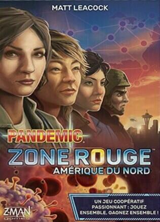 Pandemic: Zone Rouge - Amérique du Nord Cover