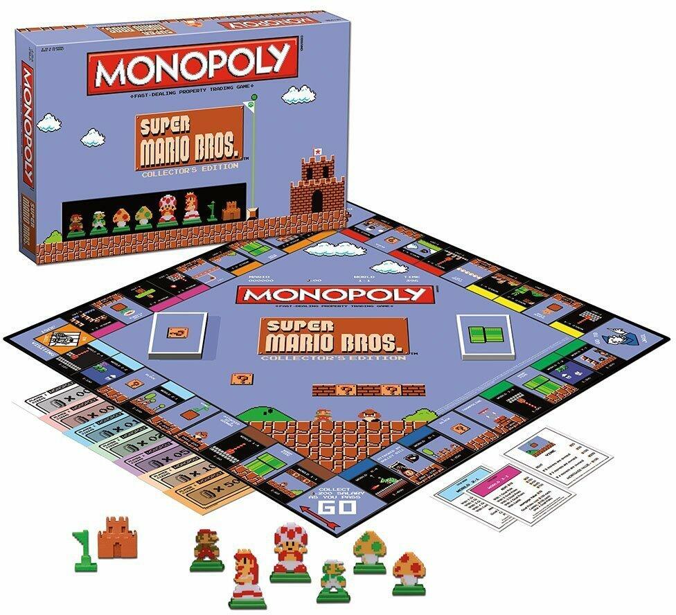 Monopoly: Super Mario Bros - Collector's Edition Eclate