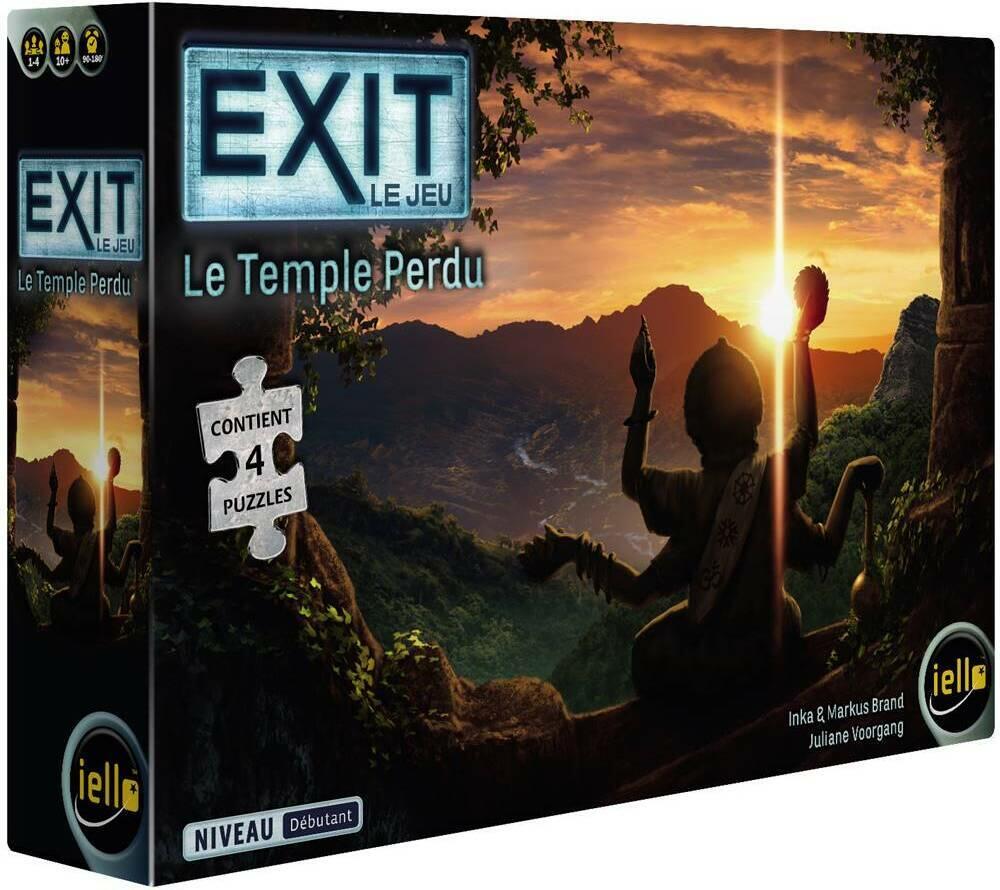 EXIT: Le Jeu - Le Temple Perdu Cover 3d