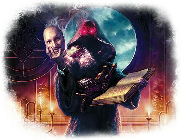 Horreur à Arkham: Le Jeu de Cartes - Les Dévoreurs de Rêves Artwork